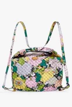 Vera Bradley Recycled Cotton Bloom Boom Women's Convertible Backpack Shoulder Bag -Scrubs Wear Shop V29524BB 4