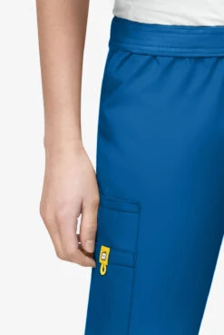 WonderWink ORIGINS Quebec Women's 8-Pocket Boot Cut Scrub Pants -Scrubs Wear Shop W5016 ROYAL 3