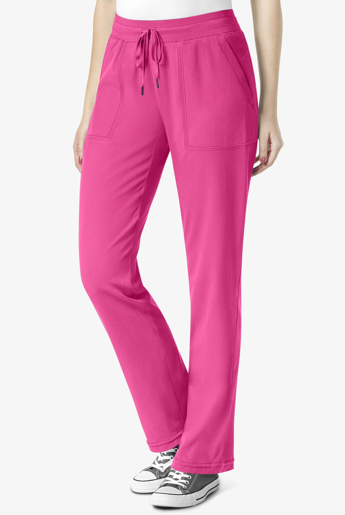 WonderWink Aero Women's 4-Pocket STRETCH Flex Utility Drawstring Cargo Scrub Pants 1 WonderWink Aero Women's 4-Pocket STRETCH Flex Utility Drawstring Cargo Scrub Pants