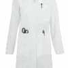 White Swan Meta Women's 37" 6-Pocket Lab Coat